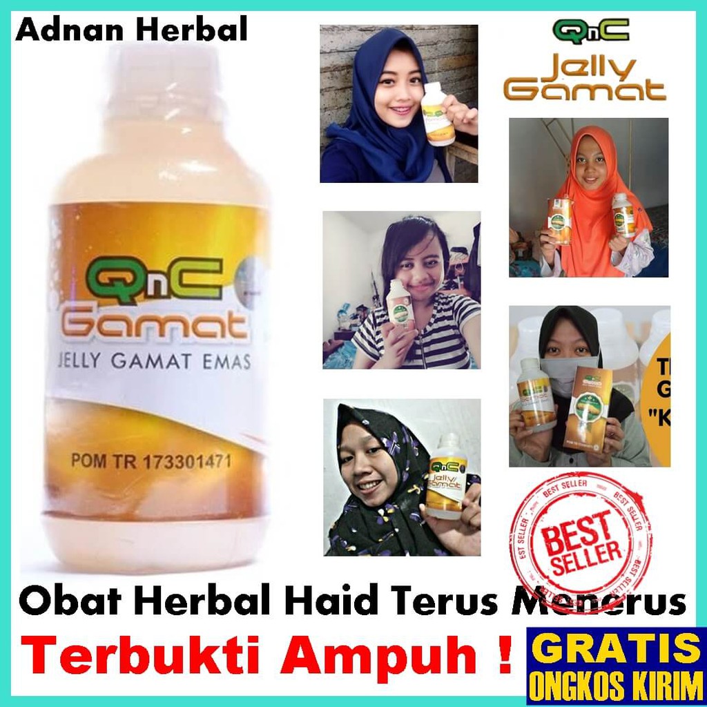 Obat Herbal Haid Terus Menerus 100 Alami Asli Shopee Indonesia