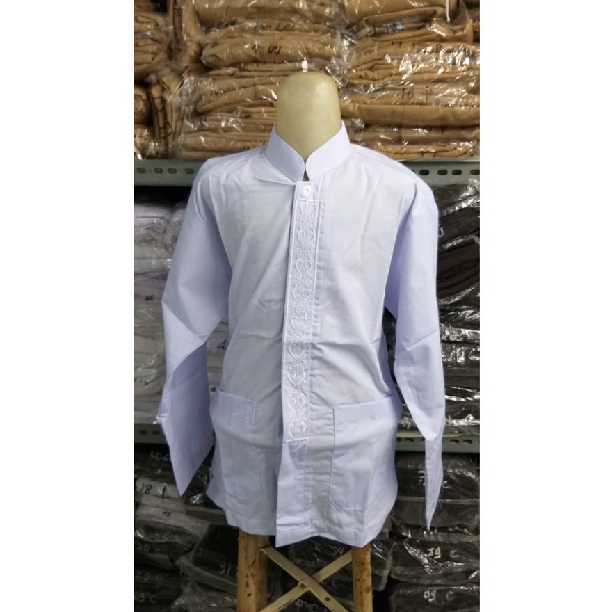 BAJU SERAGAM KOKO ANAK ATASAN MAMPANK
