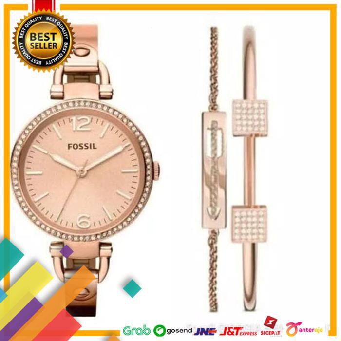 NEW.. JAM TANGAN FOSSIL WANITA GIORGIA (GELANG TERPISAH) ..TERMURAH