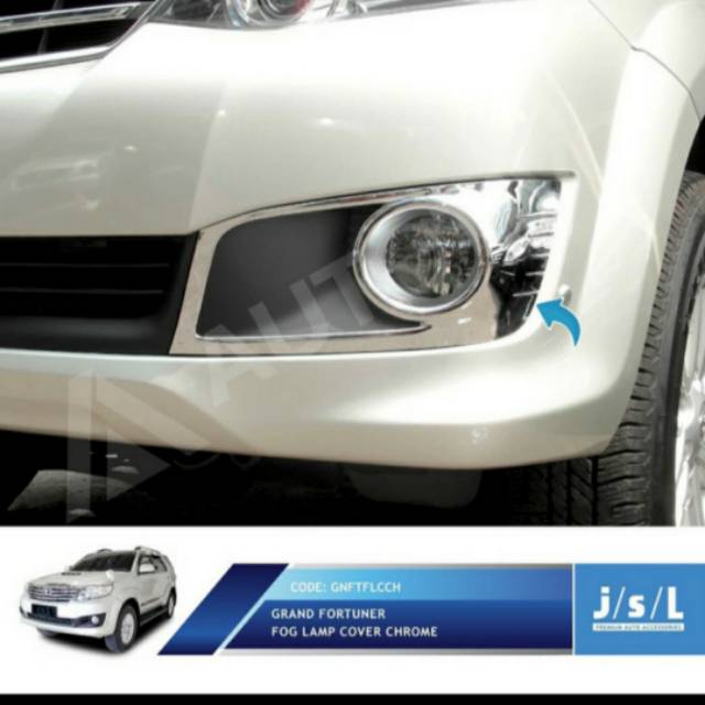 Cover ring foglamp Grand Fortuner chrome jsl