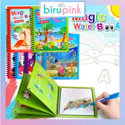 

[BISA COD] Magic Water Book Buku Gambar Mewarnai Anak Dengan Pulpen Tinta Air