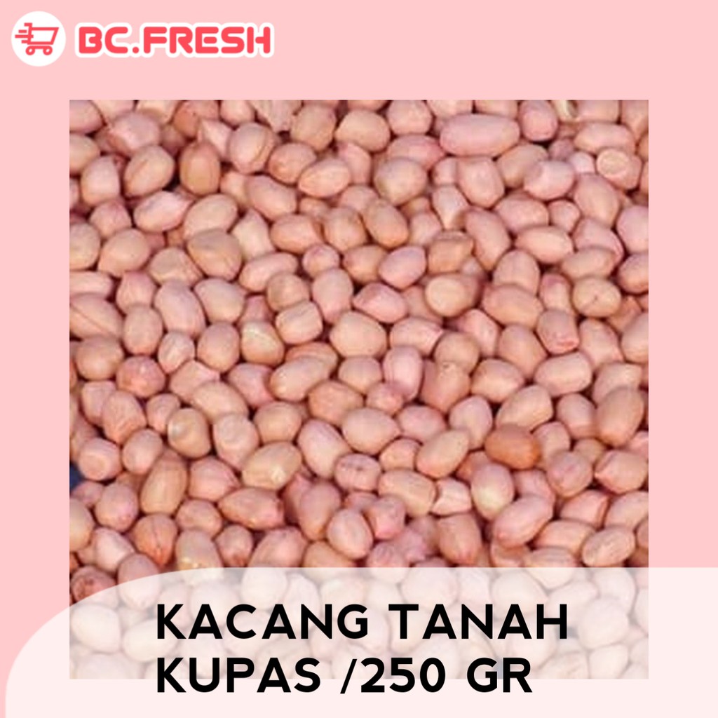 

Kacang tanah kupas 250 gram