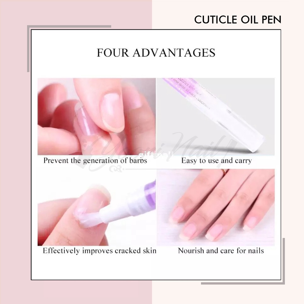 cuticle oil pen minyak kutikula vitamin kuku manicure pedicure nail art