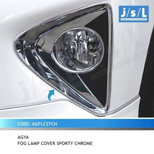 Ring Fog Lamp Agya Platinum chrome