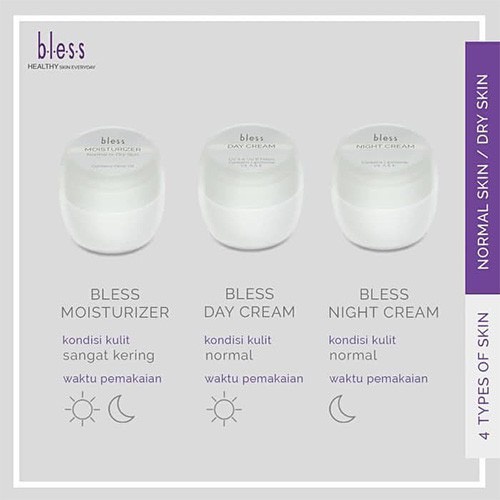 BLESS Moisturizer Normal Or Dry Skin 18 Gram