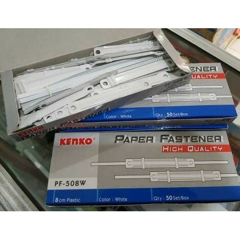 

Paper fastener putih isix50 pcs Kenko langsung grosir