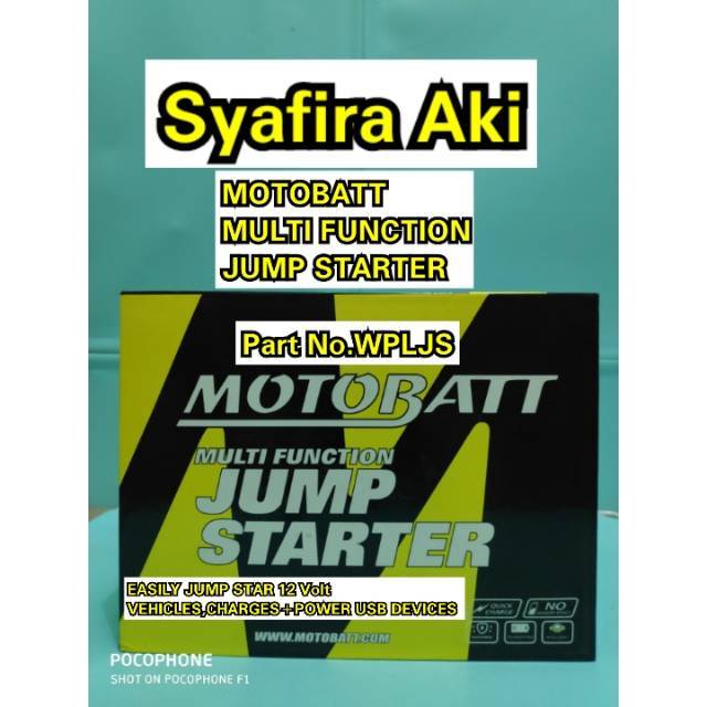 JUMPER AKI POWERBANK JUMPER AKI MOTOBATT