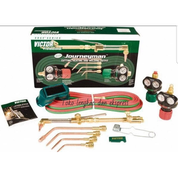 Victor Journeyman welding equipment kit set alat las lengkap komplit