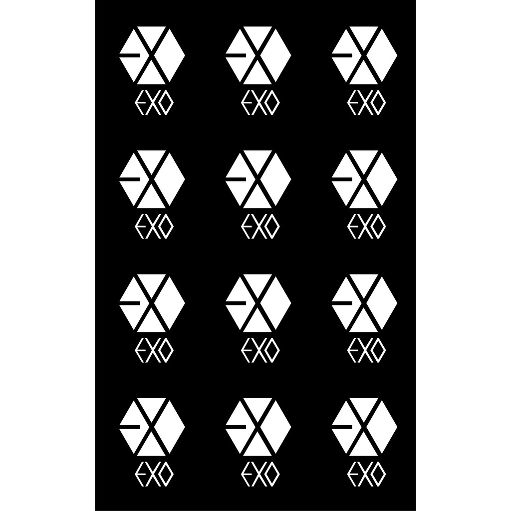 Sticker Cutting Kpop Exo Shopee Indonesia