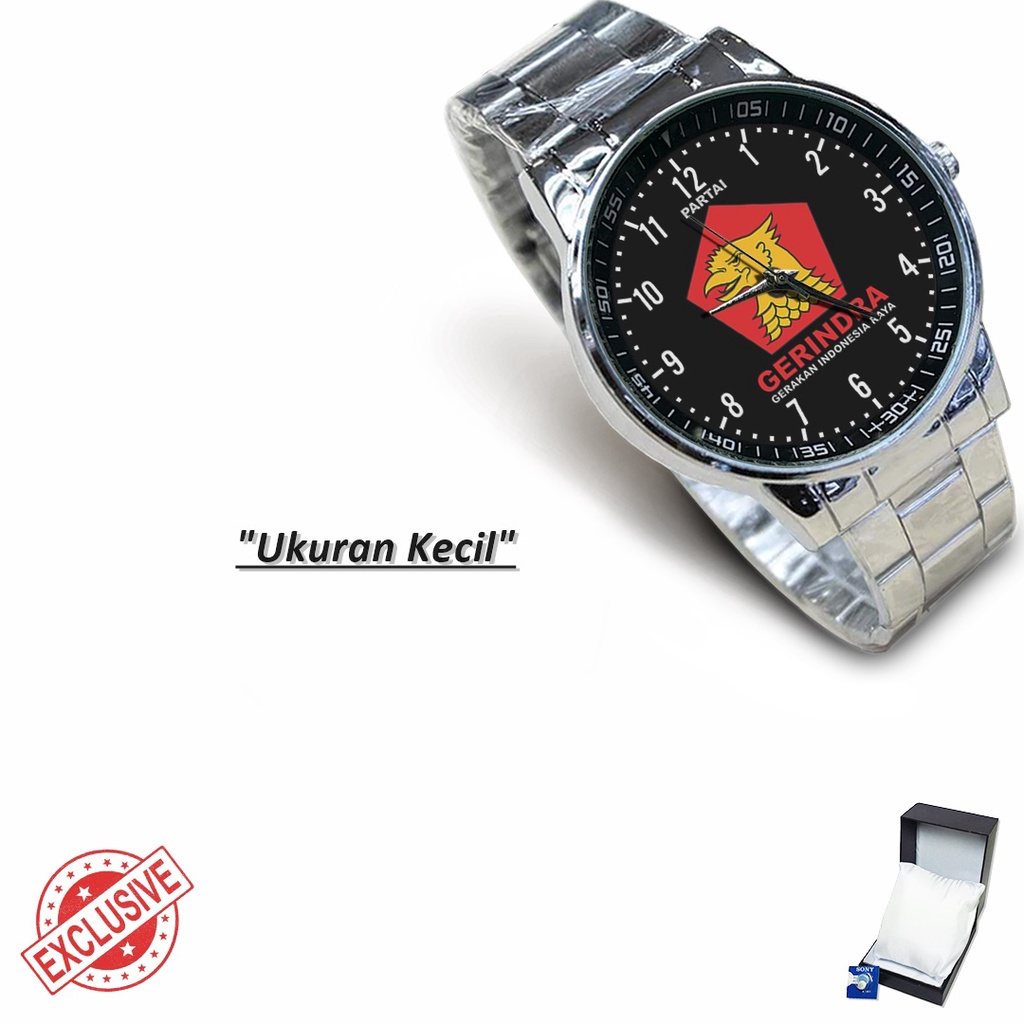 Jam Tangan Rantai Couple GERINDRA - 1 (Nice)