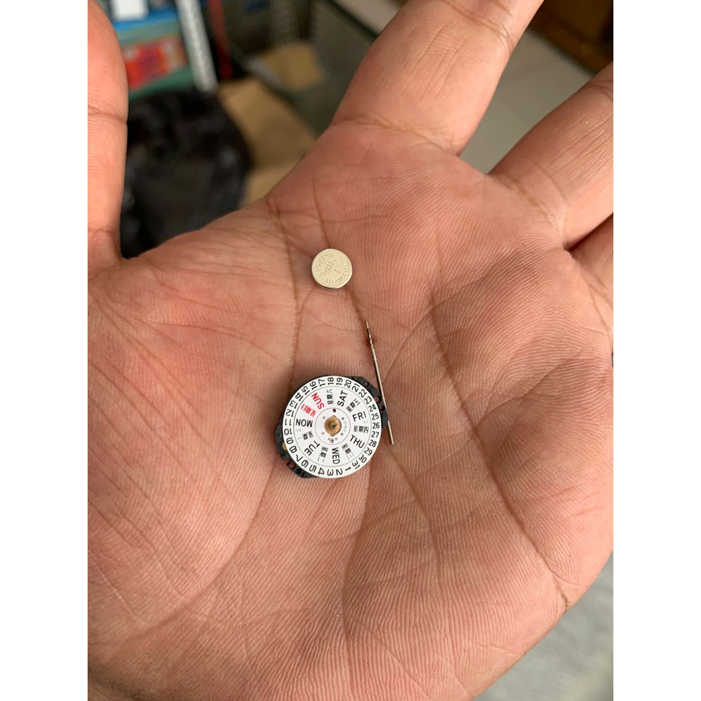 MESIN JAM TANGAN EPSON VX83E VX 83 E HARI TANGGAL SAMPING ORIGINAL