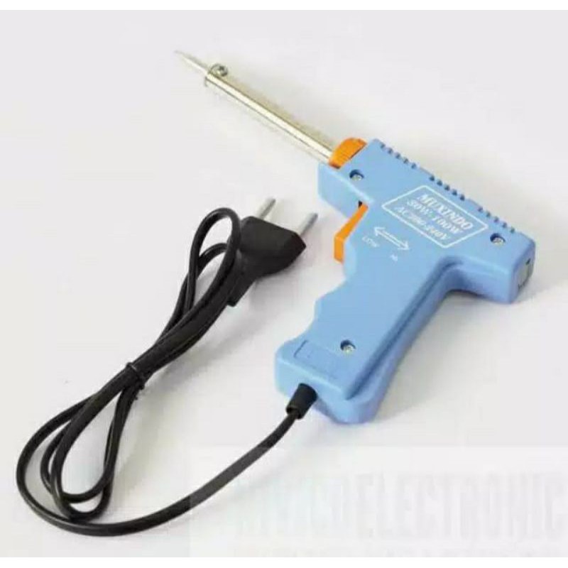 MUXINDO  , Kenmaster 40W  , Solder Tembak 30W–100W Quick Heat Soldering Gun Dual Wattage Soldering Iron MXD-T20 AHIM