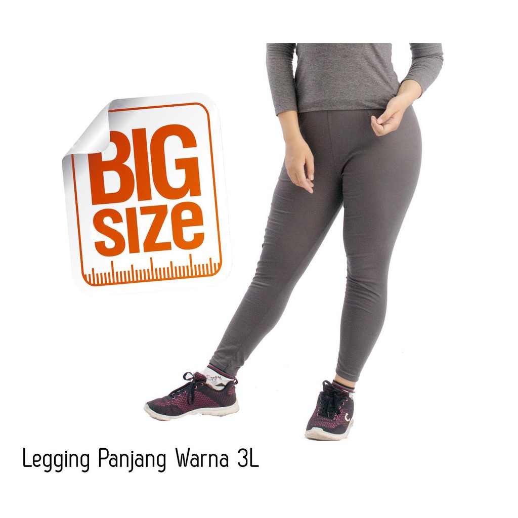  CELANA  LEGGING  PANJANG WARNA 3L Shopee Indonesia 