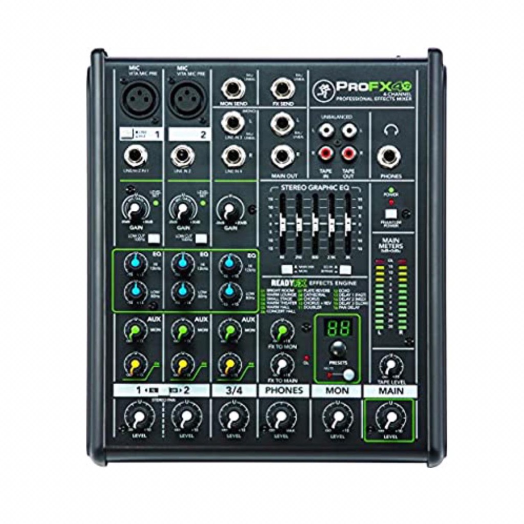 MIXER SOUND MACKIE PROFX 4 V2 ORIGINAL GARANSI RESMI 1 TAHUN