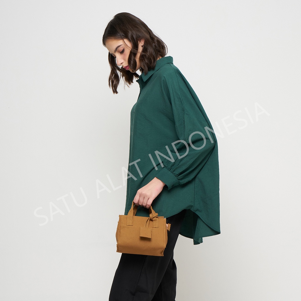 SATU ALAT Tas Selempang GLEED 100% Canvas Premium Tebal Tas Kanvas