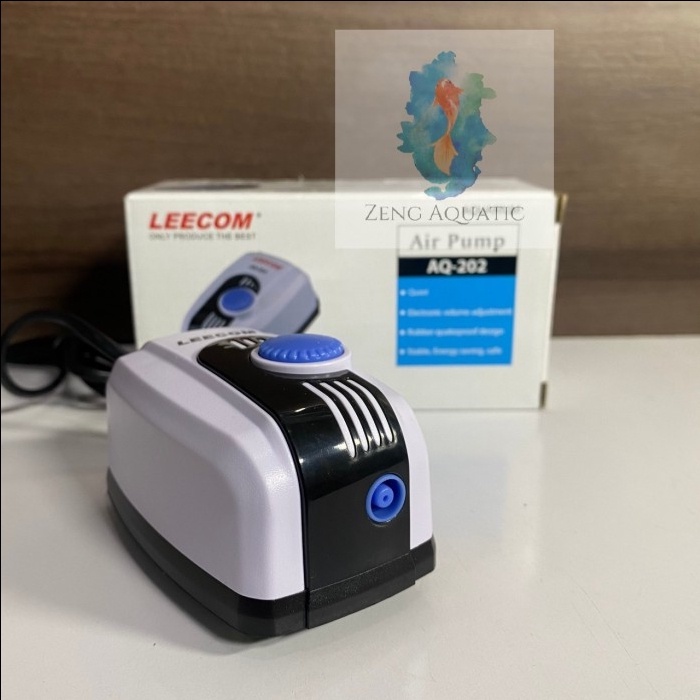 Leecom AQ202 Ultra Silent Pompa Gelembung Udara 1 Lubang