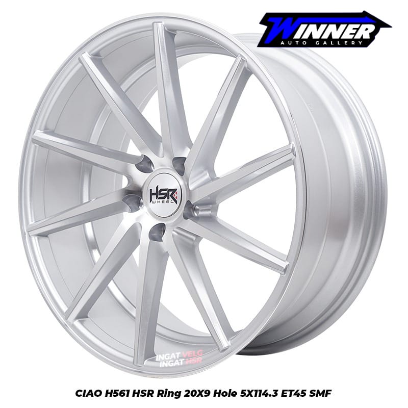 JUAL VELG RACING HSR WHEEL RING 20 LUBANG 5X114,3 CRV ALMAZ XTRAIL DLL