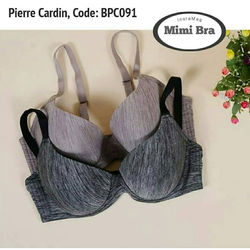Pierre Cardin Bra Big Cup Size Besar 34D 36D