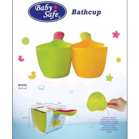Baby Safe Bathcup BT010 - Babysafe Gayung Mandi Bayi Newborn - Bath Cup New Born