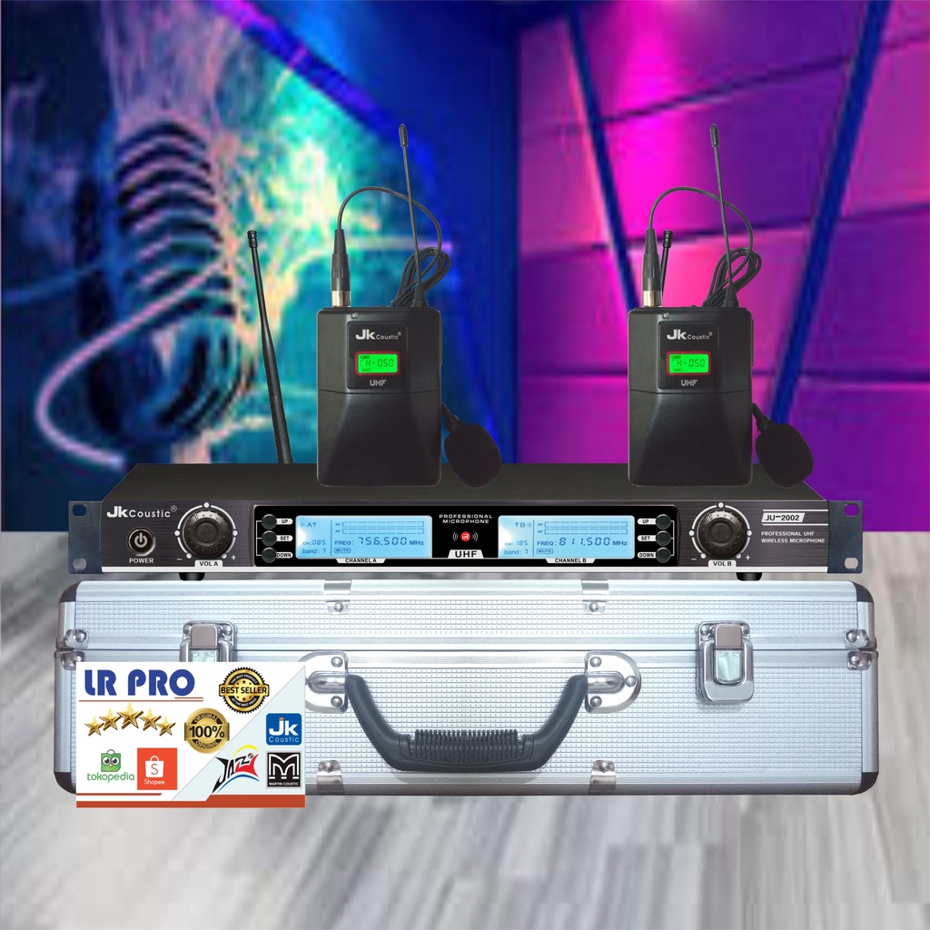 Microphone wirelles Jk coustic JU 2002 CC ( Mic Body pack )