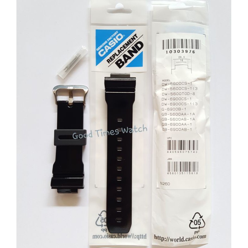 STRAP G-SHOCK DW 5600CS DW 6900CS G 6900B GB 5600 GB 6900 G 6900B Casio Original