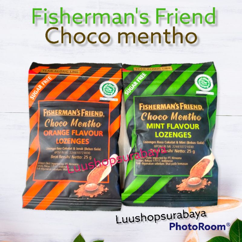 

Fisherman's Friend Choco Mentho Permen Bebas Gula 25 gr