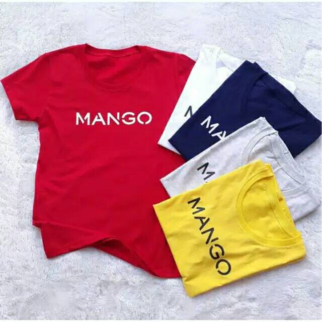 Baju kaos wanita Mango tshirt