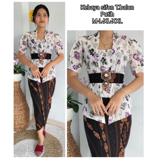 KEBAYA SIFON TANGAN BALON