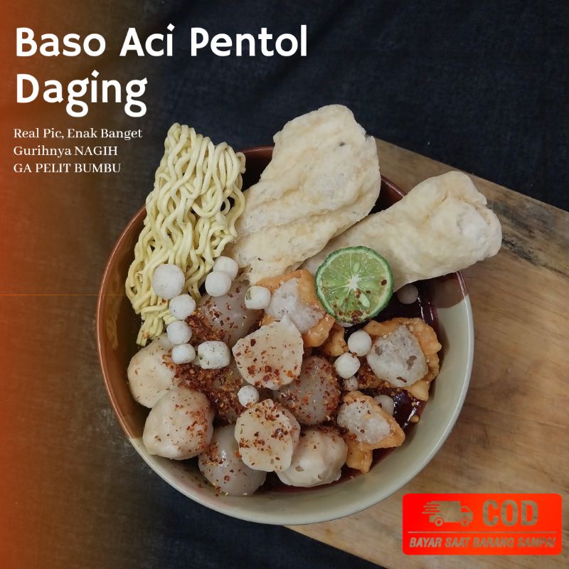 

[COD TERLARIS] Baso Pentol Daging Nyakrek Original