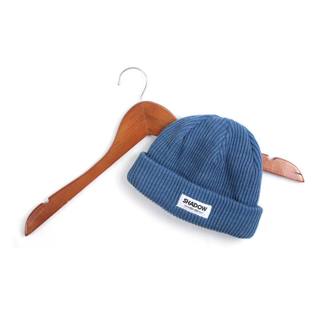 Shadow.inv - Hat Beani WL Blue | Topi Kupluk Distro Pria | Hat Beani Pria Wanita | Topi Kupluk Unise