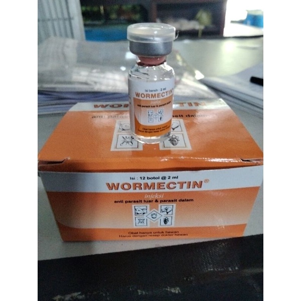 obat gudig / kudis kucing,anjing,kambing wormectin