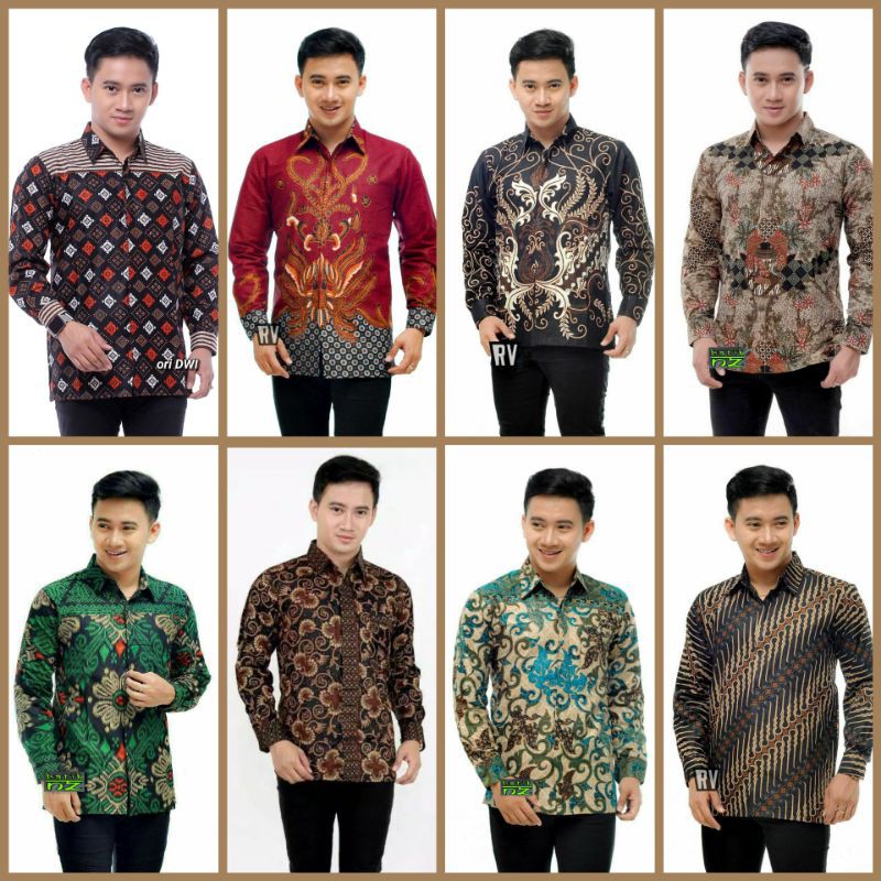 New Arrival Distro Batik Pria Bordir Sogan Hrb026 Batikaf Notoarto Batik Ipnu-ippnu Hem Pria Bel