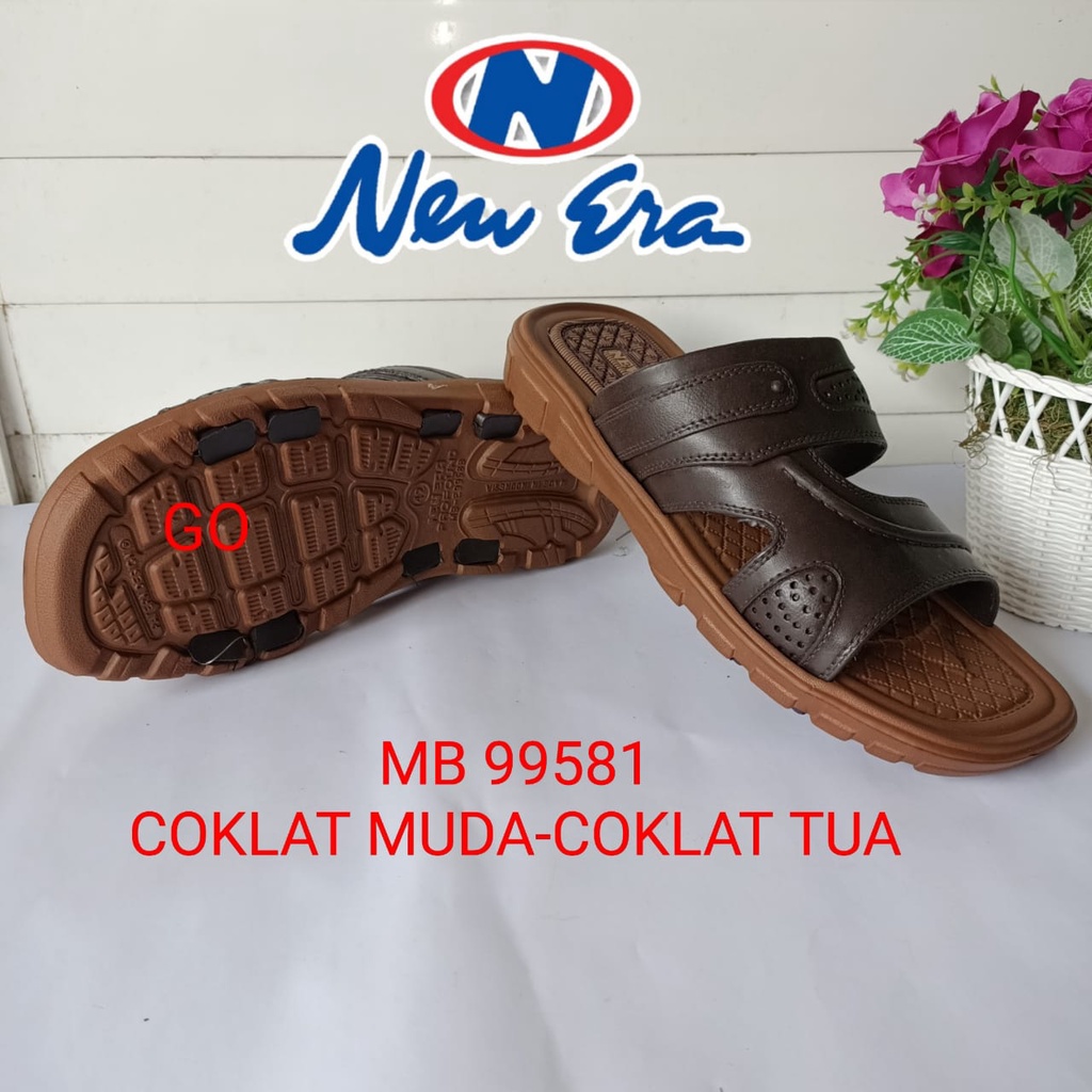 sogo NEW ERA MB E 99581 Sandal Selop Pria Casual Sandal Slop Karet Pria Dewasa Sendal Slide Pria Keren