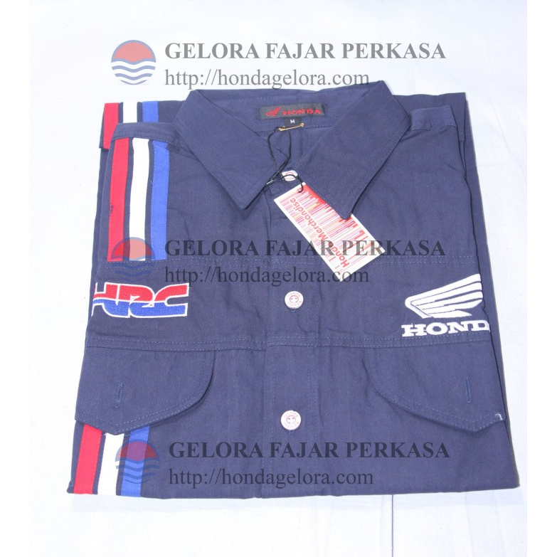 AKSESORIS KEMEJA HRC SHIRT NAVY BLUE M - HRC SHIRT NAVY BLUE - M - AHK00201011