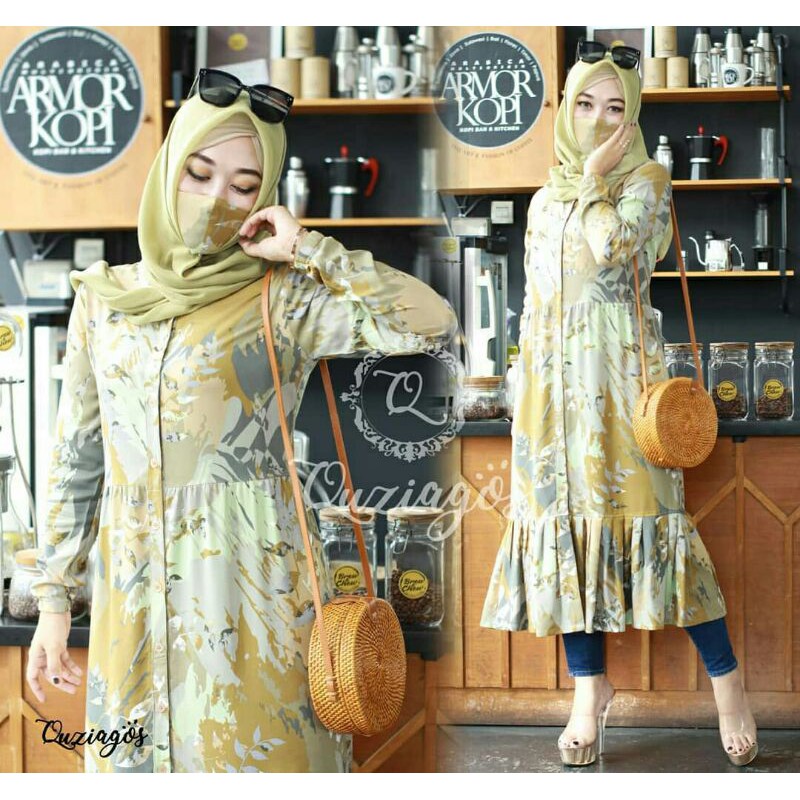 LONG TUNIK BY QUZIAGOS ORIGINAL