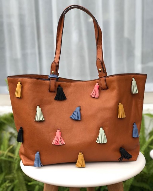 FOSSIL Rachele tote multi brown