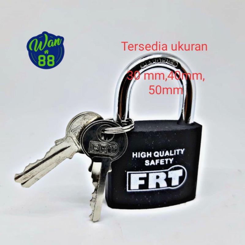 Gembok hitam 40 mm FRT