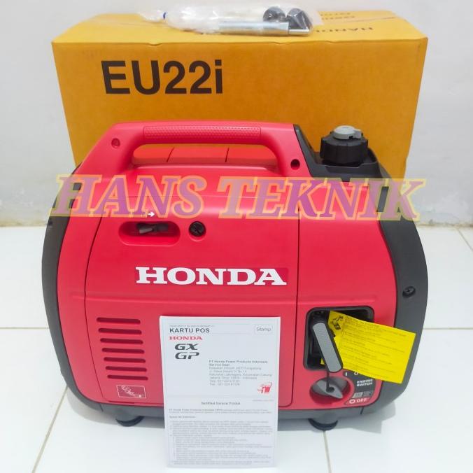 Genset Honda Eu22I Generator Listrik Bensin 2000 Watt Eu 22 I Original