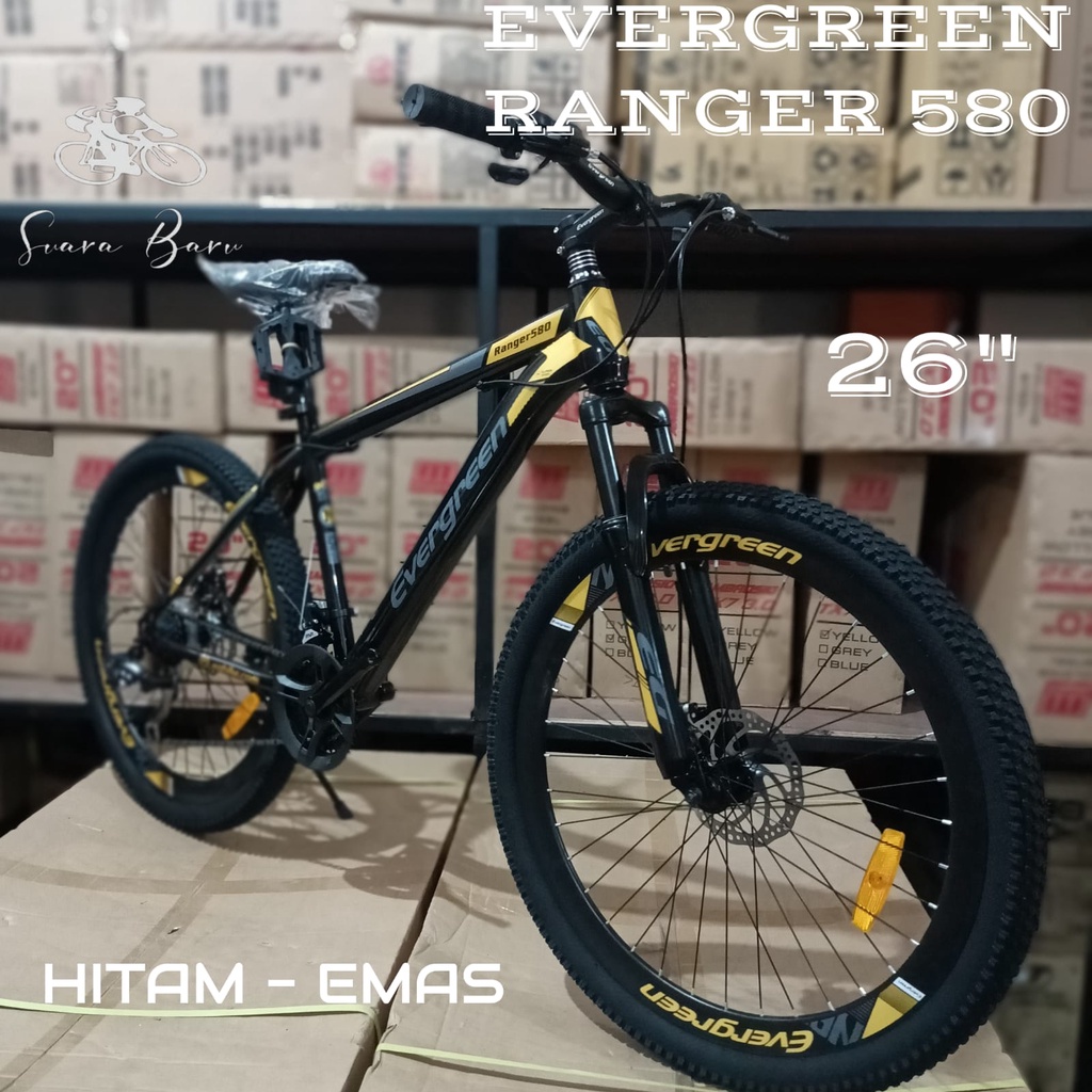 sepeda gunung MTB Evergreen ranger 580 26 inch