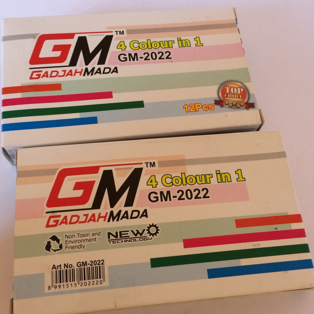 

PENA GM 4 WARNA / PENA WARNA WARNI