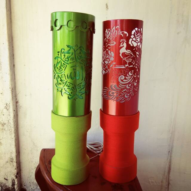 Lampu hias paralon (pvc)