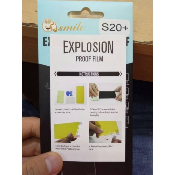 Antigores TPU SAMSUNG S10PLUS S10 S9PLUS S9 S8PLUS S8 S7EDGE S6EDGE screenguard explosion full cover