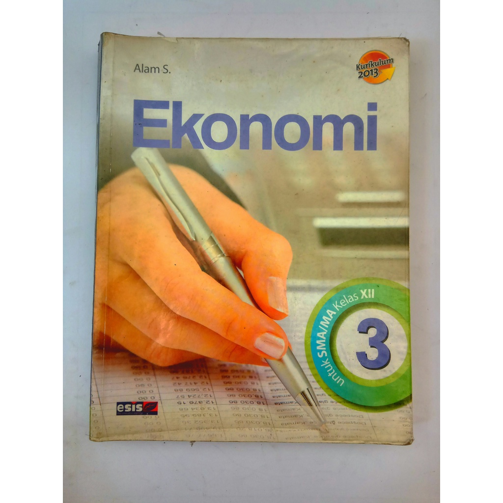 Buku Ekonomi Kelas 12 SMA/MA Kurikulum 2013 Penerbit Esis