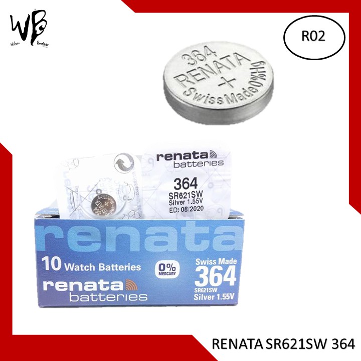 BATERAI RENATA SR621SW 364