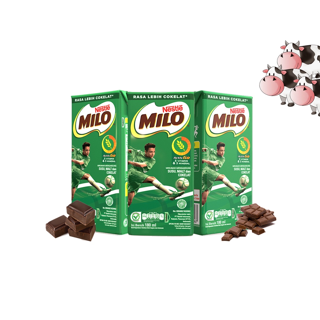 

Susu Milo UHT 180 ml Activ