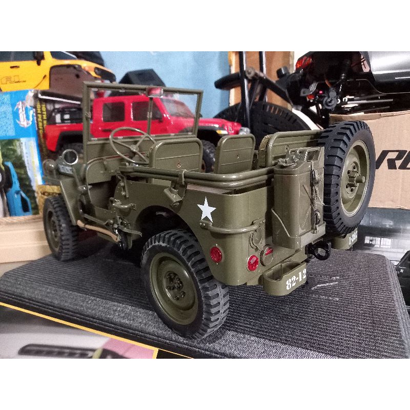 Jual RC Fms rochobby Jeep willys skala 1/6 Fullset Shopee Indonesia
