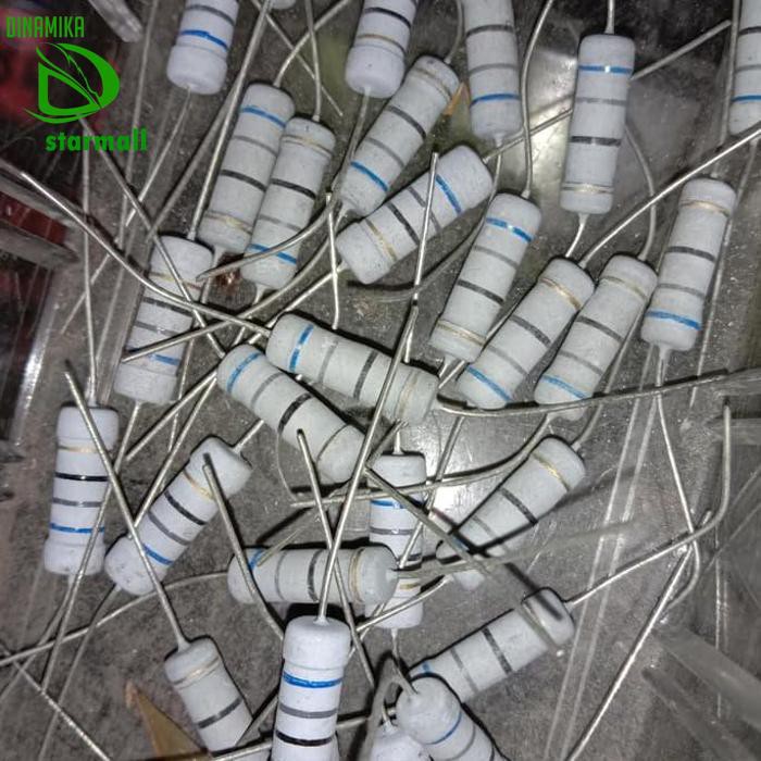 Resistor 68 Ohm 68R 68Ohm 2Watt 2 Watt Toleransi 5% Pcmelebik54 Murah