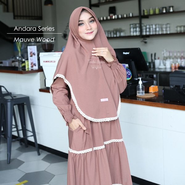 ANDARA GAMIS SET SYARI BUSUI TERBARU TACHI SYARI ESHAL ZARA