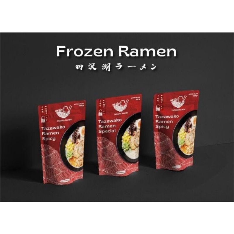 

FROZEN RAMEN TAZAWAKO RAMEN SPECIAL HALAL