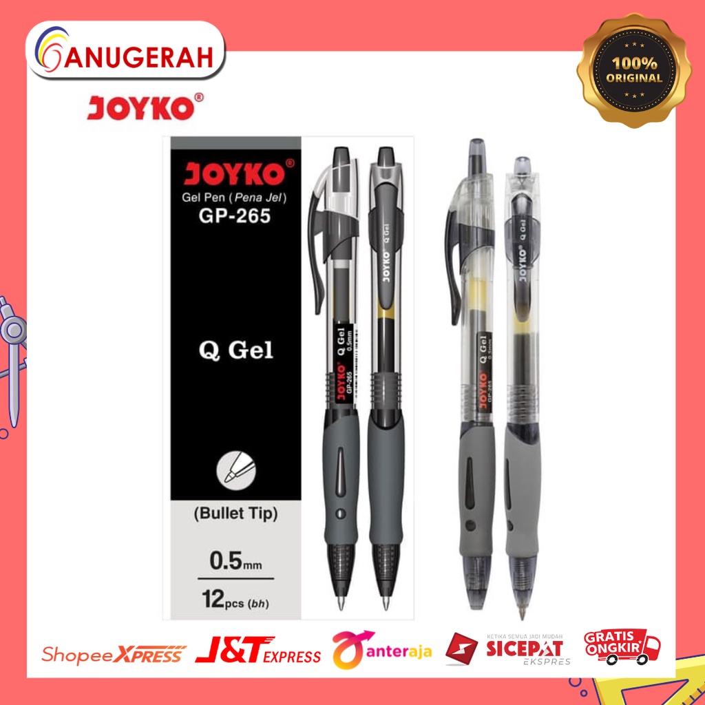 JOYKO GP-265 Q GEL BOLPOIN (PCS)